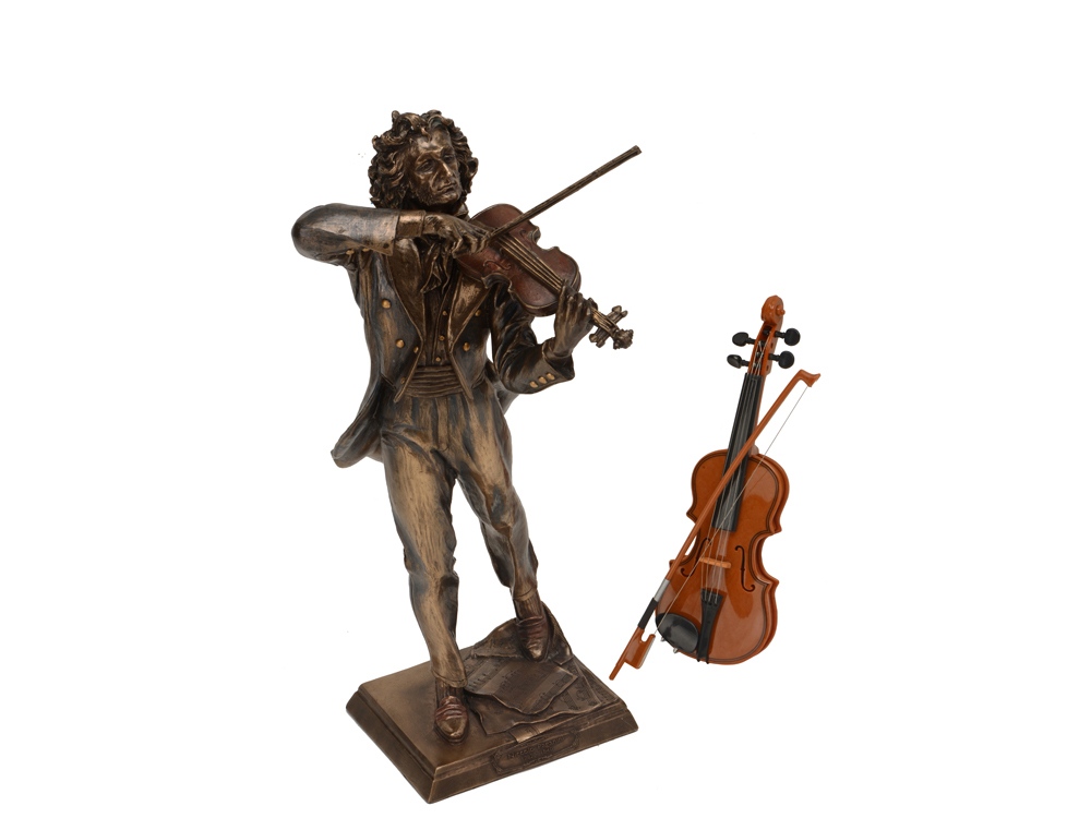 Подарочный набор Великий Паганини (бронзовый, коричневый)