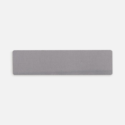 Наклейка тканевая Lunga, S, серая